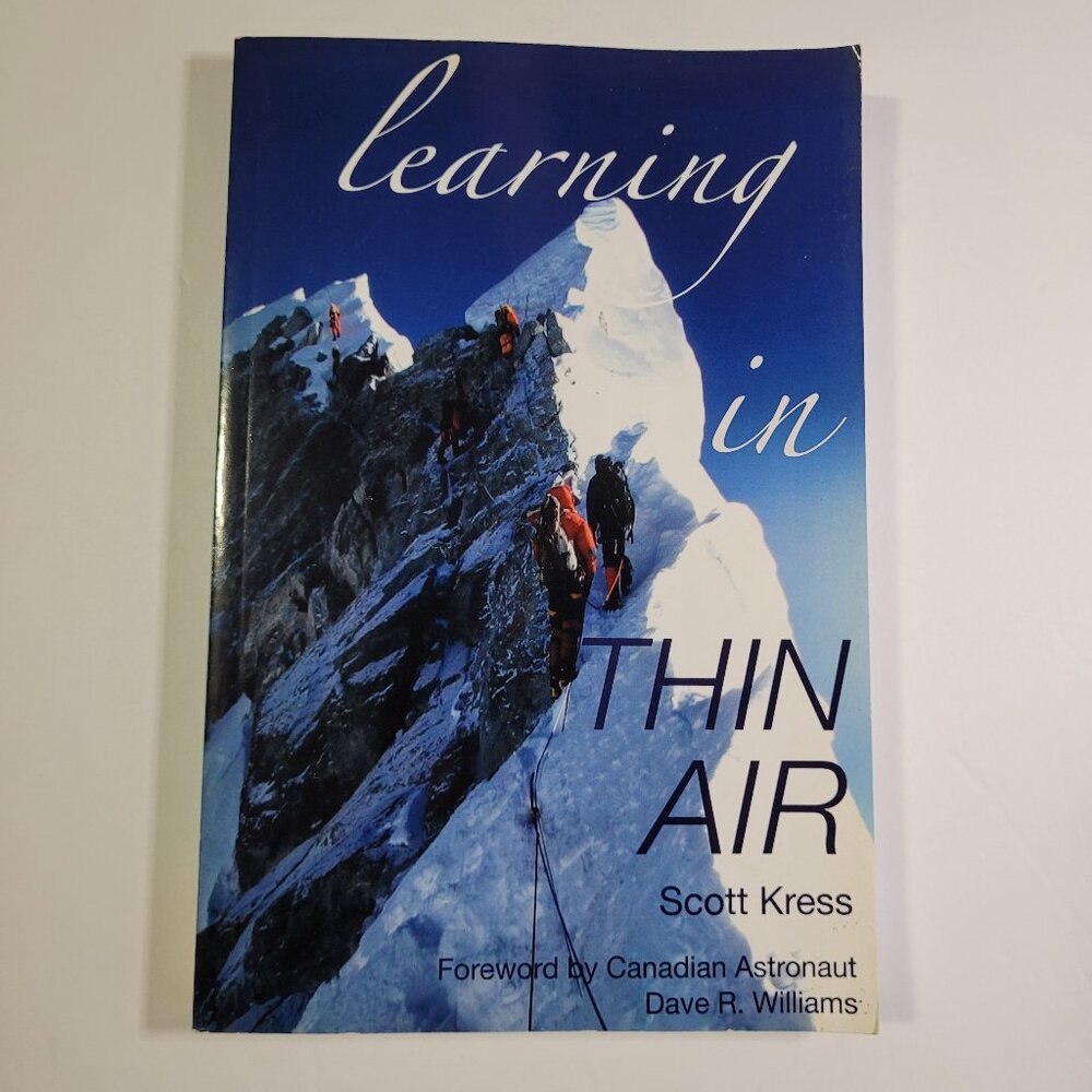 Learning in Thin Air By Scott Kress Autographed - Paperback - Picture 2 of 9